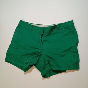 J. Crew Vibrant Green Women's Bermudas Size 10